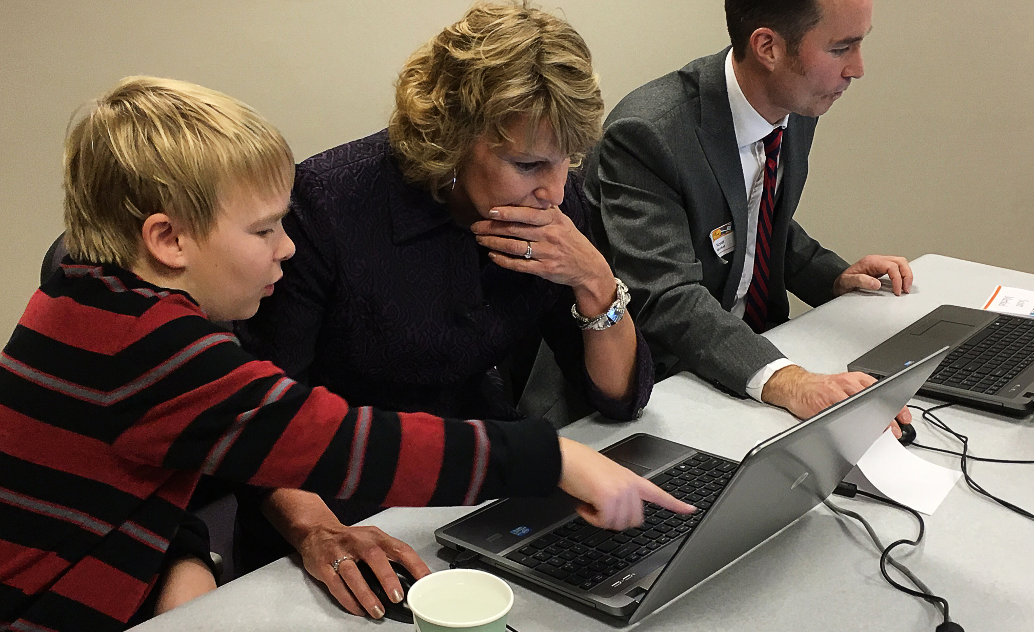 Parents, Community Members Gather to “Take the Test”